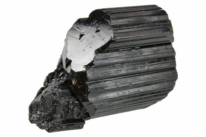 Black Tourmaline (Schorl) Crystal Cluster - Madagascar #295036